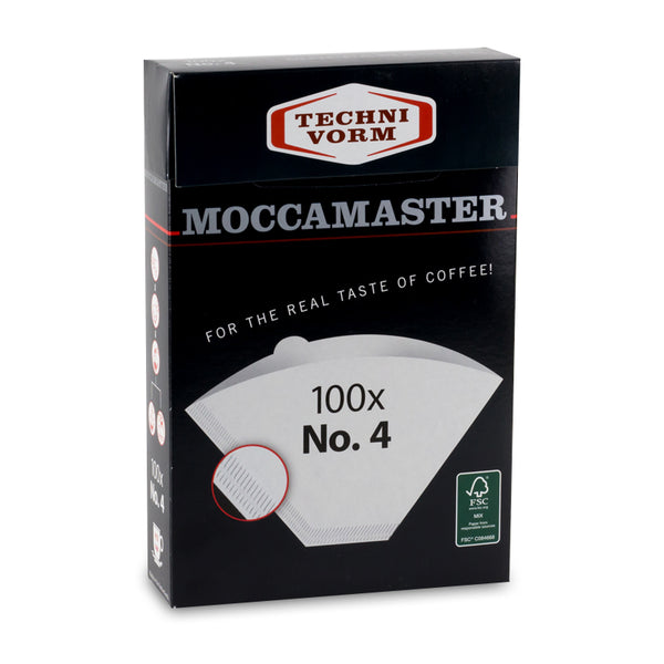 Technivorm Moccamaster #4 Coffee Filters, 100 Pack