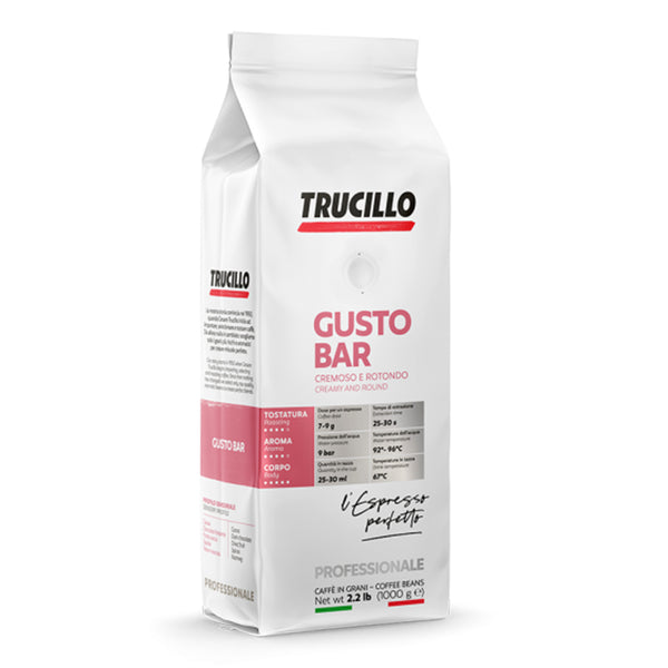 Trucillo Espresso Gusto Bar Whole Bean Coffee 2.2 lb