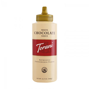 Torani White Chocolate Sauce 16.5 oz.