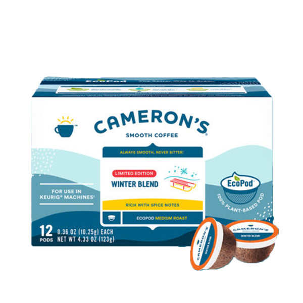 Cameron's Winter Blend Single Serve Coffee 12 Pack