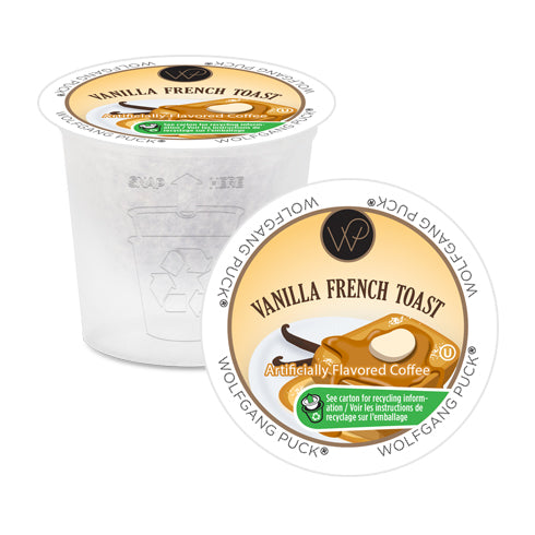Wolfgang Puck Vanilla French Toast Single Serve Coffee 24 Pack
