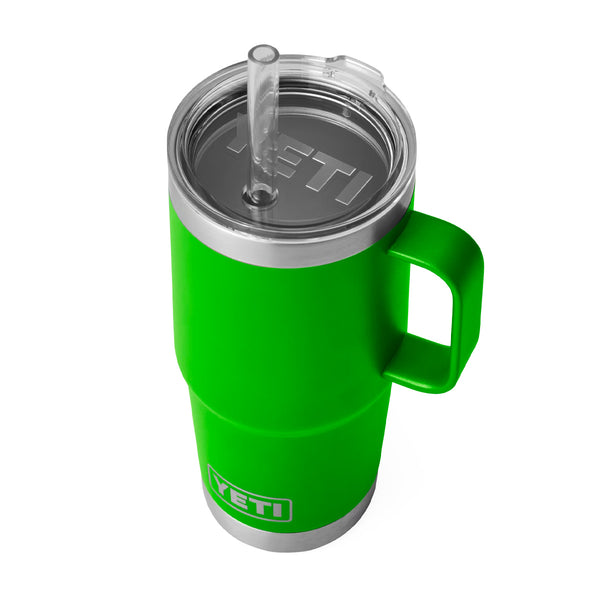 YETI Rambler 25 oz. Mug With Straw Lid, Canopy Green