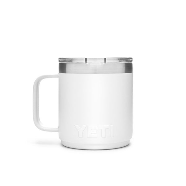 YETI Rambler 10 oz. Stackable Mug with MagSlider Lid, White