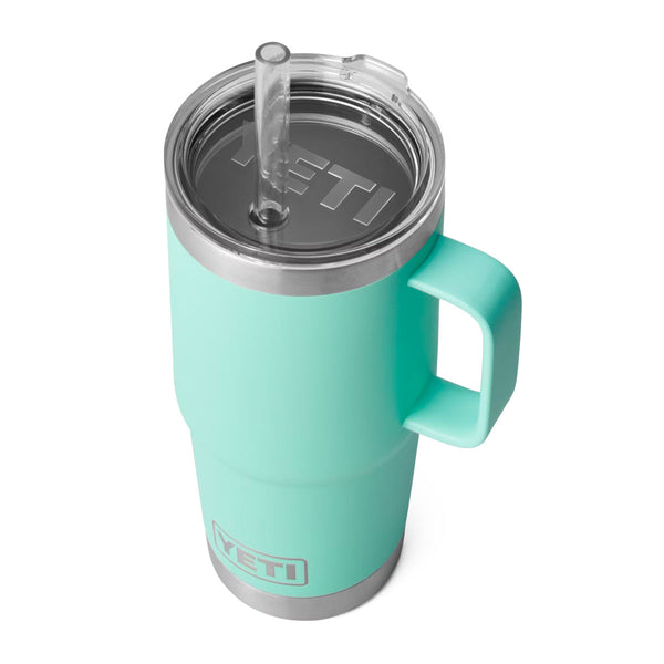 YETI Rambler 25 oz. Mug With Straw Lid, Seafoam