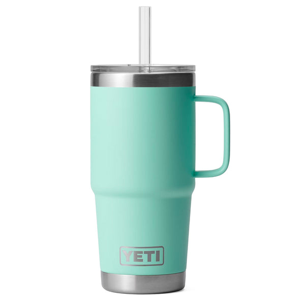 YETI Rambler 25 oz. Mug With Straw Lid, Seafoam