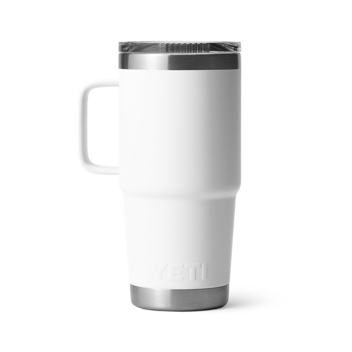 YETI Rambler 20 Travel Mug, White – ECS Coffee